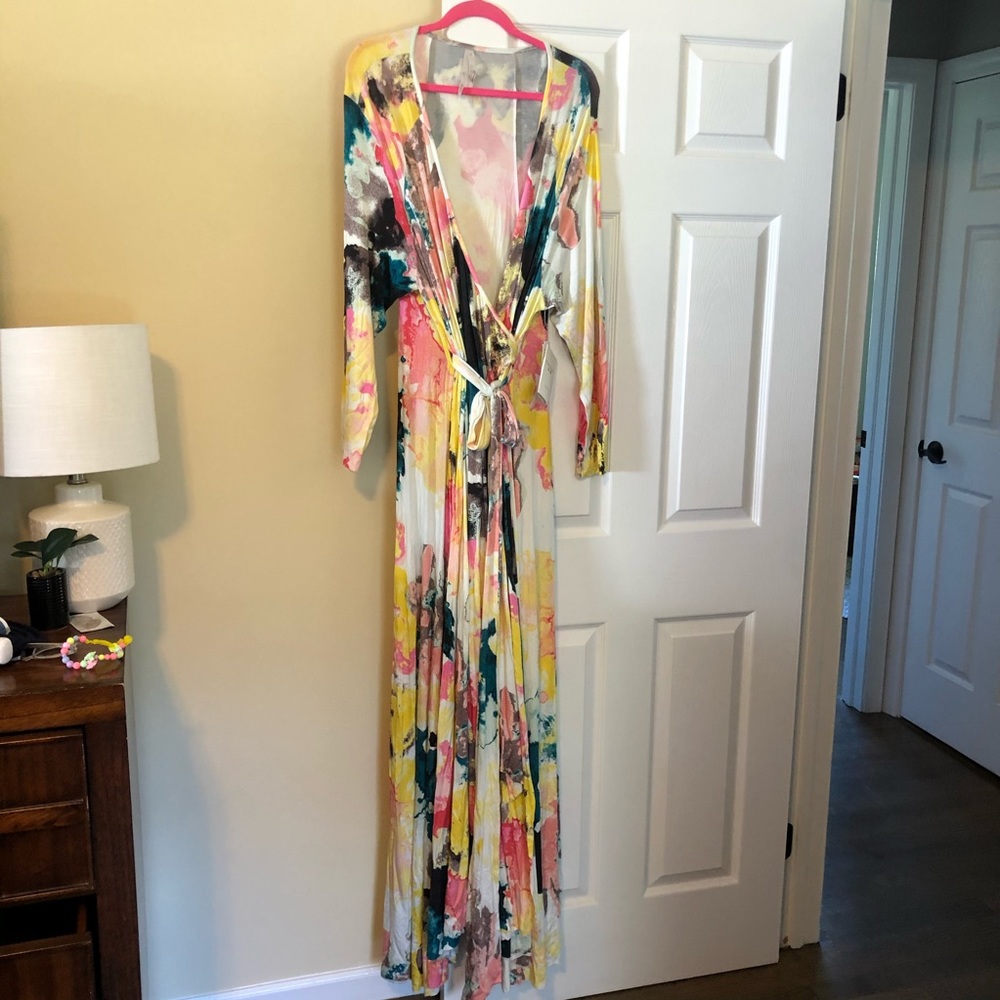 Melissa McCarthy Seven7 maxi dress